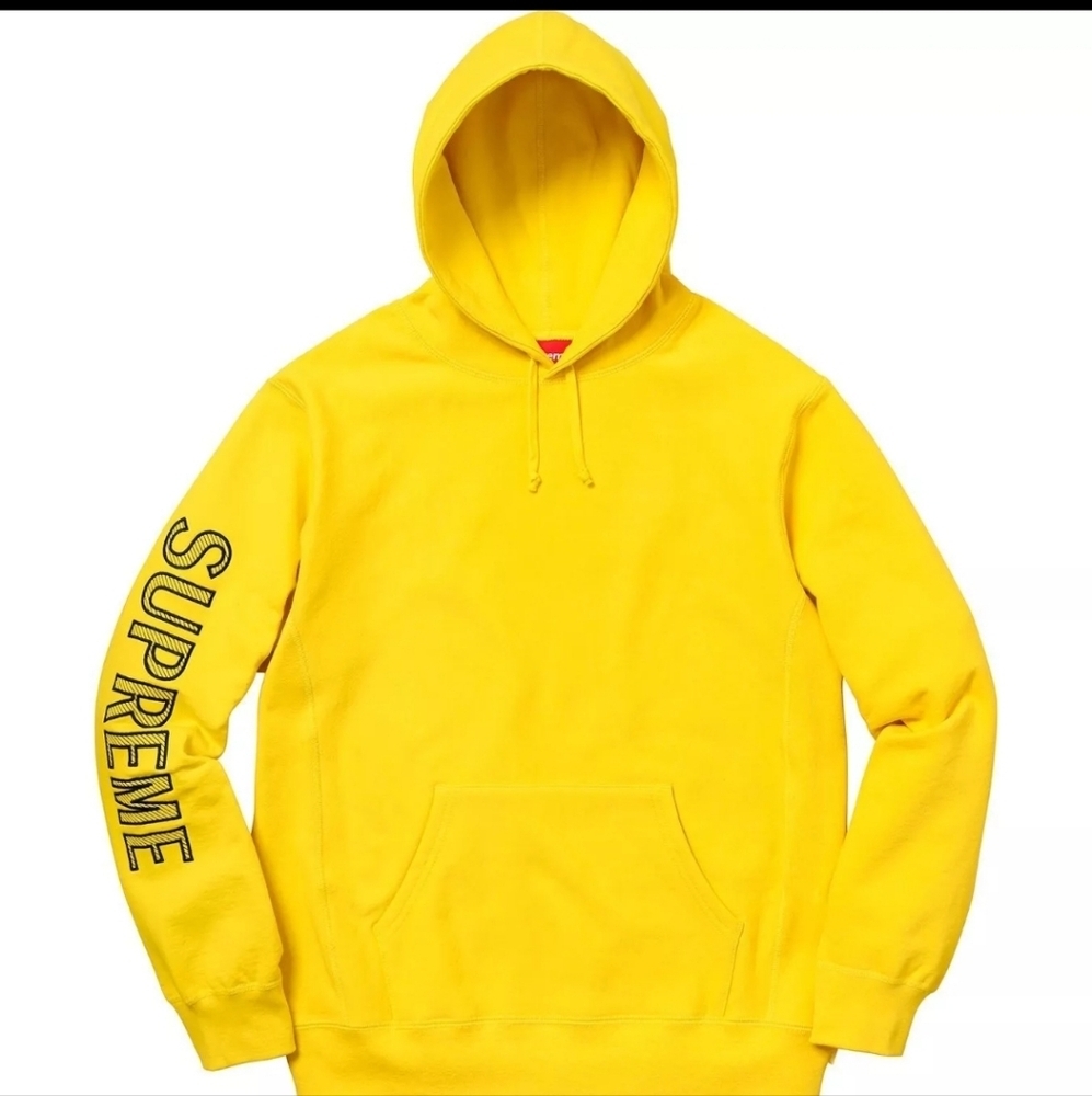 Supreme Men's Logo Embroidery Hoodie Large